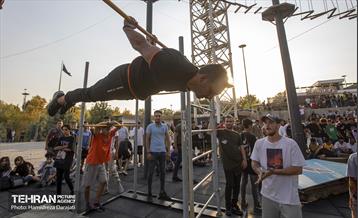 مسابقات پارکور فری استایل  34