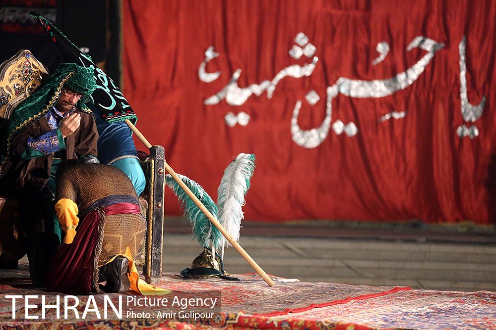 اجرای تعزیه سوگواره عاشورایی در دریاچه شهدای خلیج فارس 13