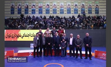 مسابقات بزرگ کشتی کارکنان شهرداری تهران  13