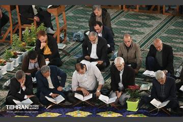 ترتیل خوانی قرآن کریم در حرم عبدالعظیم حسنی (ع) 26