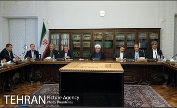 دیدار دکتر نجفی و اعضای شورای شهر تهران با رئیس جمهور 5