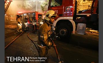 آتش سوزی گسترده در خیابان امیرکبیر 2 13