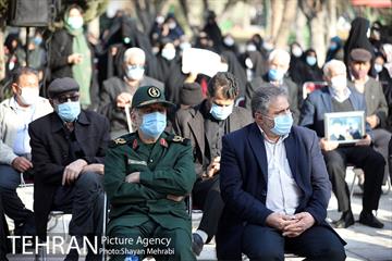 رونمایی از مقبره شهدای گمنام بوستان 22 بهمن 22