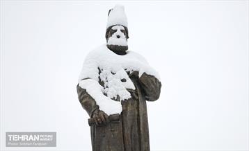 صبح برفی بوستان ملت 22