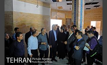 بازدید شهردار تهران از ساختمان کلاه فرنگی، دانشگاه تربیت معلم خوارزمی و تابلو نقش رستم ورزشگاه شیرودی به مناسبت روز تهران 12