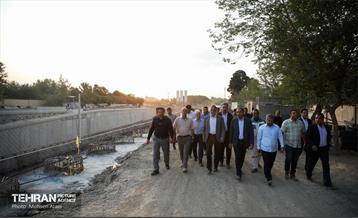 بازدید شهردار تهران از پروژه‌های غرب تهران 30