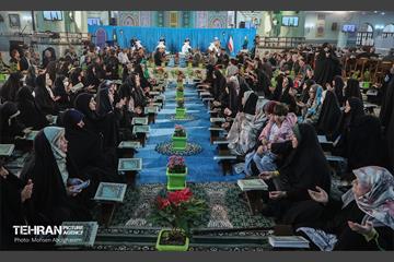 ترتیل خوانی قرآن کریم در حرم عبدالعظیم حسنی (ع) 12