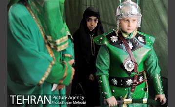 تعزیه خوانی در تکیه دو شهید دولت آباد 17