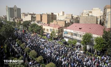 مراسم تشییع پیکر شهید صیاد خدایی 26