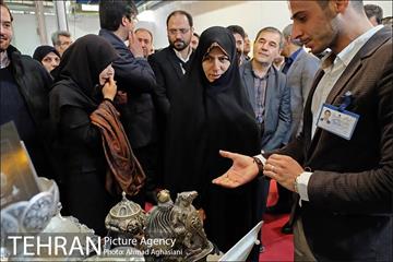 افتتاح بیست وهفتمین نمایشگاه ملی صنایع دستی 19