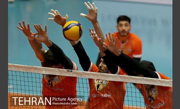 دیدار تیم های والیبال سایپا و خاتم یزد 13