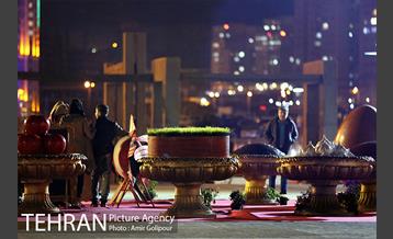 سفره هفت سین در دریاچه خلیج فارس 10