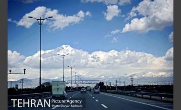 ابرهای کومه‌ای بر فراز تهران 2