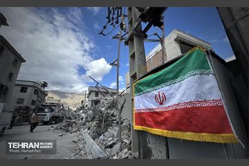 تجاوز آمریکایی-صهیونیستی به ساختمان‌های مسکونی منطقه 22 6
