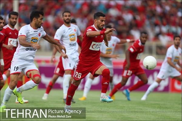 دیدار تیم های تراکتور سازی تبریز و پرسپولیس تهران 6