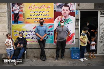 استقبال اهالی منطقه 17 از صادق بیگدلی قهرمان پاراالمپیک 2020 توکیو 12