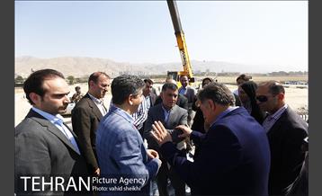 بازدید چند تن از اعضای شورای شهر از پروژه های منطقه 21شهرداری تهران 17