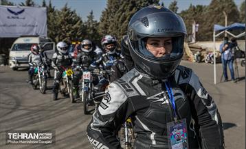 راند اول مسابقات موتور ریس آقایان و بانوان 1