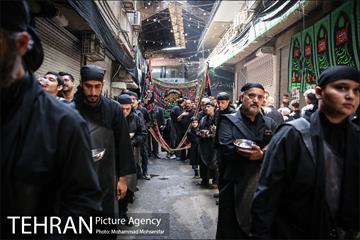 عزاداری تاسوعا در بازار تهران 19