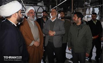 بازدید شهردار تهران از مسجد شهید بهشتی 5