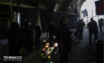 مراسم چهارپایه خوانی در  بازار تهران