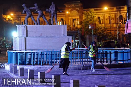 نظافت شهر توسط انجمن ها مردمی 11