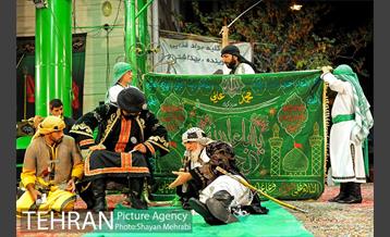 تعزیه خوانی در تکیه دو شهید دولت آباد 38