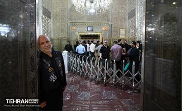 مراسم عزاداری مسلمیه در حرم حضرت عبدالعظیم (ع)