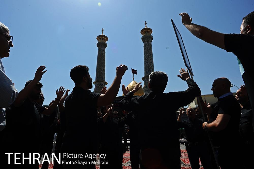 عزاداری تاسوعا در حرم شاه عبدالعظیم حسنی (ع) 2