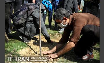 آیین درختکاری دوچرخه سواران تهران 14