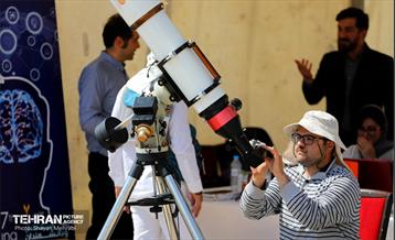 رصد خورشید در برج میلاد 17