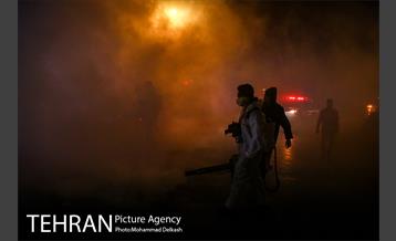 ضدعفونی بازارچه شهر ری و حرم عبدالعظیم حسنی (ع) 24