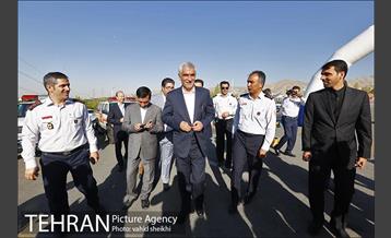 بازدید شهردار از امکانات و تجهیزات جدید سازمان آتش نشانی 28