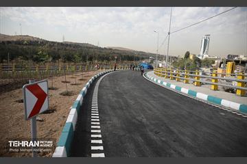 افتتاح دسترسی بزرگراه شهید سلیمانی به بزرگراه شهید یاسینی 38