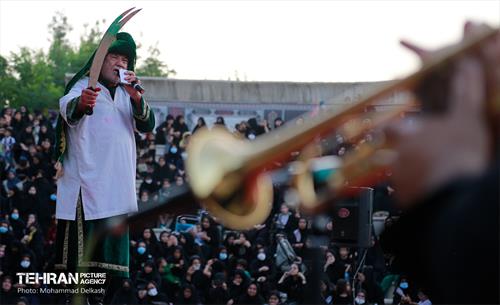 اجرای بیست و نهمین آیین تعزیه در فرهنگسرای خاوران