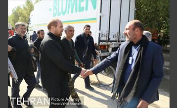 بازدید دکتر قالیباف از موکب جنت الزهرا (س) در کربلا 1