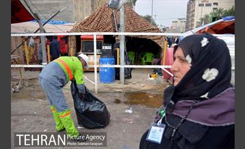 خدمت رسانی شهرداری تهران در شهر کربلا 17