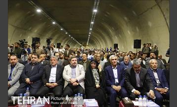 افتتاح و بهره برداری از دور برگردان غیر هم سطح مدرس و تونل آرش-اسفندیار 7