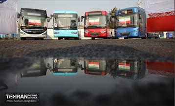 الحاق اتوبوس های برقی و دیزلی به اتوبوسرانی شهر تهران 19