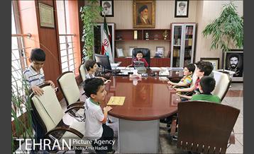 بازدید کودکان دبستانی از شهرداری منطقه 7 12