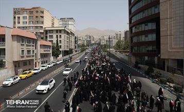 دسته عزاداری دانشگاه امام صادق(ع) در ظهر عاشورا 31