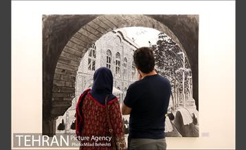 نمایشگاه نقاشی بزرگمهر حسین پور 2