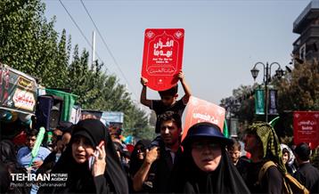 آیین پیاده‌روی جاماندگان اربعین 3