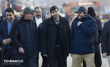 بازدید معاون مالی و اقتصاد شهری از پروژه‌های عمرانی 24