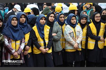 مانور گروه‌های مردمی دوام در منطقه 17 تهران 24
