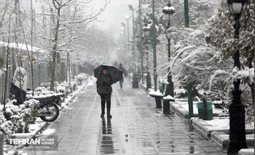 بارش برف در تهران 20