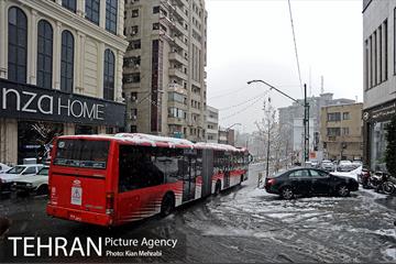 بارش برف زمستانی در تهران 22