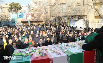 تشییع پیکر شهید محمدرضا خانه عنقا 14