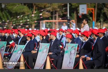 مراسم آغاز سال تحصیلی در دبیرستان ماندگار البرز