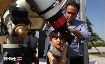 رصد خورشید در برج میلاد 5